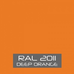 RAL 2011 Deep Orange tinned Paint